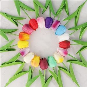 Flor de tulipán artificial